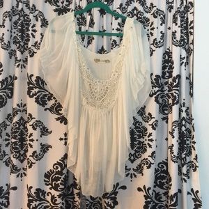 Beautiful free people blouse, worn once